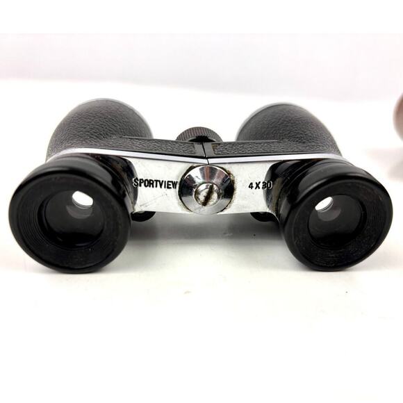 Bushnell Other - VTG Bushnell Sportview 4x30 Binoculars Compact Pocket Size Japan w/ Leather Case